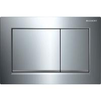 Клавиша смыва Geberit Omega30, 115.080.KH.1 хром/хром матовый/хром