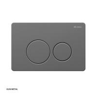 Клавиша смыва Caprigo Dew Steel DS001-gun оружейный металл