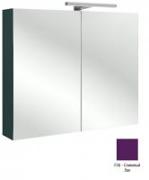 Зеркальный шкаф Jacob Delafon 700х650х143 мм EB786RU-F26 сливовый глянцевый