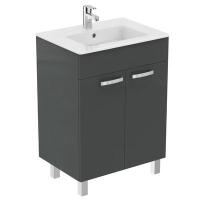 Тумба под раковину Ideal Standard Tempo 600x440 мм E0567TI серый глянец