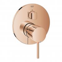 Смеситель Grohe Atrio (внешняя часть для 3 потребителей) 24 096 DA3 тёплый закат