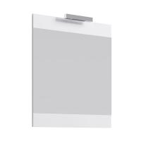 Зеркало Aqwella Бриг 700х800 мм с подсветкой Br.02.07/W белый