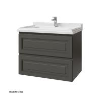 Тумба под раковину Caprigo Wales 80 790х498 мм 36012UV SF-019 графит