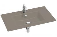 Раковина стеклянная Jacob Delafon Vox 800х460 мм EB2104-DD4 глянцевый коричневый