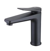 Смеситель для раковины Lemark Bronx LM3737BL чёрный