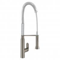 Смеситель для кухни Grohe K7 профессиональный 32 950 AL0 темный графит матовый