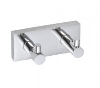 Планка с 2 крючками Bemeta Beta 132405202 хром