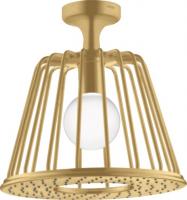 Верхний душ Axor LampShower/Nendo 275 1jet с потолочным подсоединением 26032250 шлифованное золото