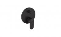 Смеситель для ванны Hansgrohe Vernis Blend (внешняя часть) 71466670 матовый чёрный