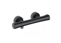 Термостат для душа Kludi Zenta 351003938 чёрный матовый