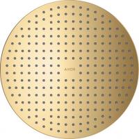 Верхний душ Axor ShowerSolutions 300 1jet 35302250 шлифованное золото