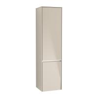 Пенал Villeroy & Boch Collaro 454х349х1538 мм петли слева, с подсветкой C034L0VK мягкий серый