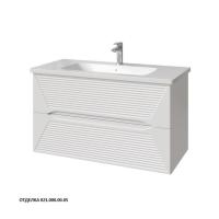 Тумба под раковину Caprigo Modo Terza 100 998х458 мм эмаль 35615EML 021 белый