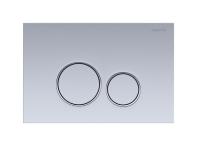 Клавиша смыва Aquatek KDI-0000019 матовый хром/хром