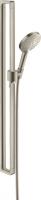 Душевой гарнитур Axor Citterio E 120 3jet со штангой 90 см 36735820 шлифованный никель
