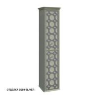Пенал Caprigo Caprice 1499х362х321 мм левый 25051L B059/silver фисташково-зелёный/серебро
