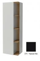 Подвесная колонна Jacob Delafon Terrace 500х350х1500 мм петли слева EB1179G-274 чёрный глянцевый