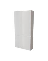 Пенал Caprigo Ponza 1600х800х250 мм гладкий фасад 13551F B231 белый