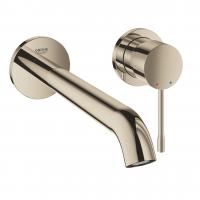 Смеситель для раковины Grohe Essence L-Size настенный (внешняя часть) 19 967 BE1 никель глянец