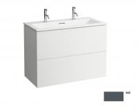 Раковина с тумбой Laufen Kartell 1000х500 мм 8603376421071 серый