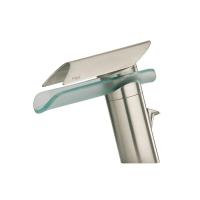 Смеситель для раковины Paini Morgana 73PW211VR никель/стекло