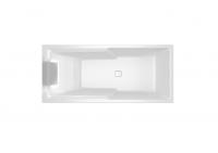 Ванна акриловая Riho Still Shower LED BR05 180x80 см+ подголовник (BR0500500K00130) B103003005  белый