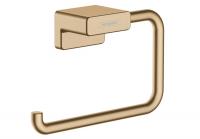 Держатель туалетной бумаги Hansgrohe AddStoris 41771140 шлифованная бронза