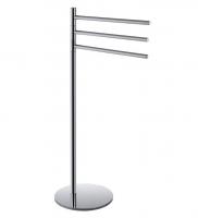 Стойка с тройным полотенцедержателем Bemeta Omega 104836032 хром