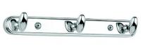 Планка с 3 крючками Bemeta Hotel 106105181 хром