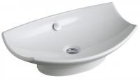 Раковина накладная Jacob Delafon Leaf 600х380 мм E1186-00 белый