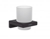 Cтакан Hansgrohe AddStoris 41749670 матовый чёрный