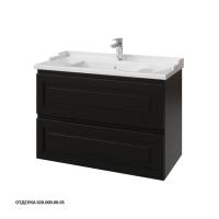 Тумба под раковину Caprigo Wales 90 900х458 мм (эмаль) 36013EML 020 чёрный