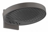 Верхний душ Hansgrohe Rainfinity 360 3jet с настенным креплением 26234340 шлифованный чёрный хром/графит