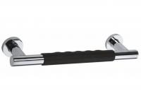 Поручень прямой Bemeta Omega 355 мм 104507661 хром/чёрный