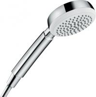 Ручной душ Hansgrohe Crometta 100 1jet 26825400 белый/хром