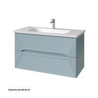 Тумба под раковину Caprigo Modo Terza 100 998х458 мм эмаль 35615EML 043 бело-голубой