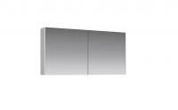Зеркальный шкаф Aqwella Mobi 1200х600 мм без боковин MOB0412
