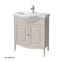 Тумба под раковину Caprigo Genova 80 766х338 мм (2 двери) 34411 SF-023 беж лайт