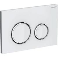 Клавиша смыва Geberit Sigma21, 115.884.SI.1 белый/хром