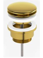 Донный клапан Paini клик-клак универсальный 53PJ945TSR матовое золото