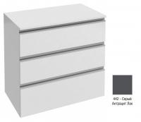 Дополнительный модуль Jacob Delafon Vox 800х465 мм EB2066-RA-442 серый антрацит глянцевый