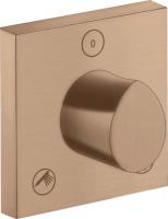 Запорный/переключающий вентиль Axor Starck Organic Trio/Quattro (внешняя часть) 12731310 шлифованное красное золото