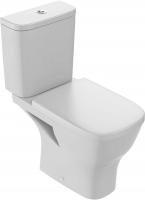 Чаша напольного унитаза Jacob Delafon Struktura без обода UJX102-00 белый