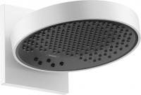 Верхний душ Hansgrohe Rainfinity 250 3jet EcoSmart с настенным креплением 26233700 матовый белый/графит