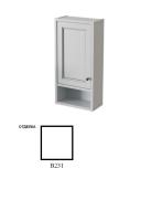 Шкафчик навесной Caprigo Albion Promo 760х362х180 мм левый 33392 L B231 белый