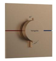 Термостат Hansgrohe ShowerSelect Comfort E (внешняя часть) 15574140 шлифованная бронза