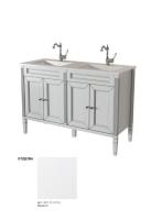 Тумба под раковину Caprigo Albion Promo 120 1188х450 мм двойная (4 двери) 33327 В231 белый