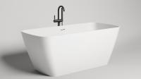 Ванна отдельностоящая Salini Agatha S-Stone 179х81 см 100221M белый матовый