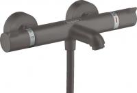Термостат для ванны Hansgrohe Ecostat Comfort 13114340 шлифованный чёрный хром