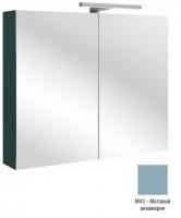 Зеркальный шкаф Jacob Delafon 700х650х143 мм EB1363-M43 аквамарин матовый